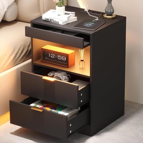 Night stand with gun - gun, &