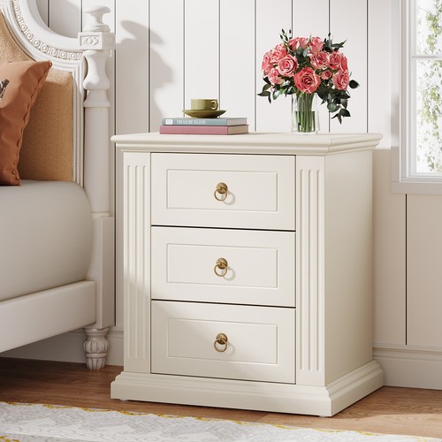 Tribesigns drawer nightstand - tribesigns, 3-drawer